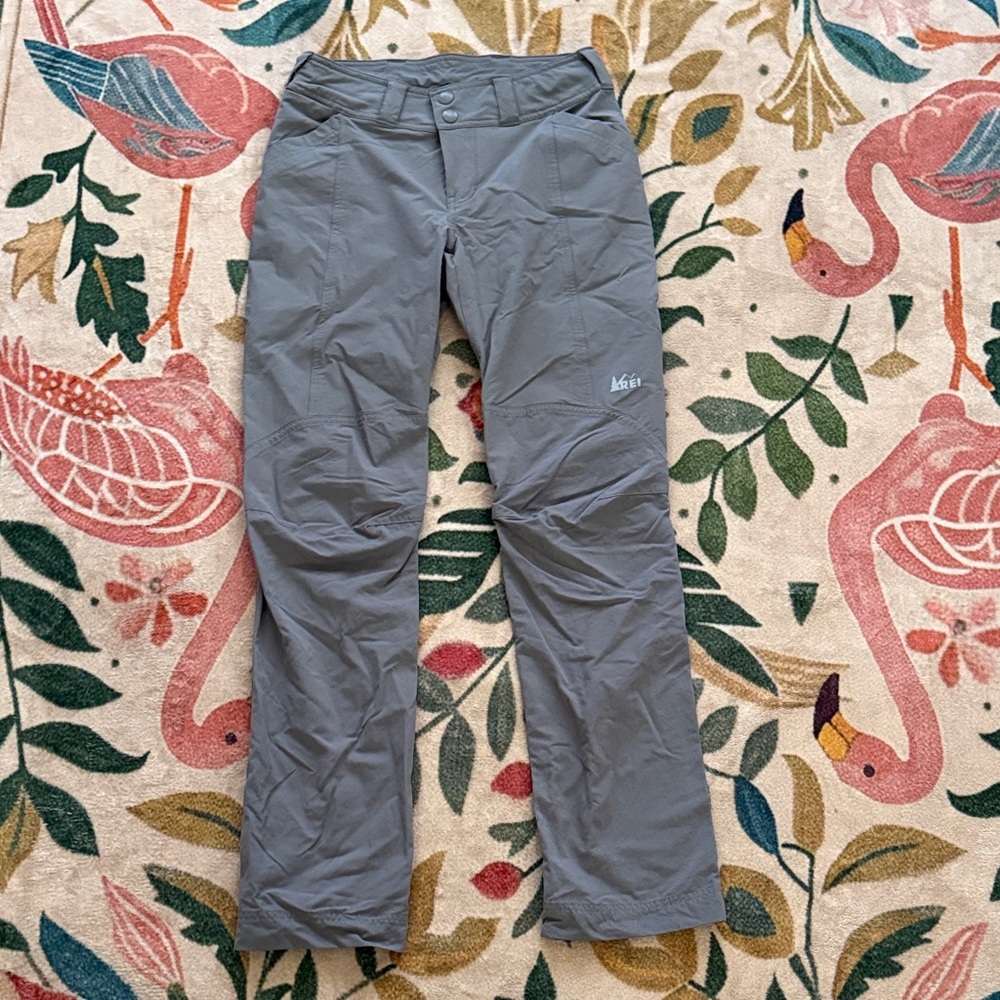 REI Women's Gray Track Pants Joggers